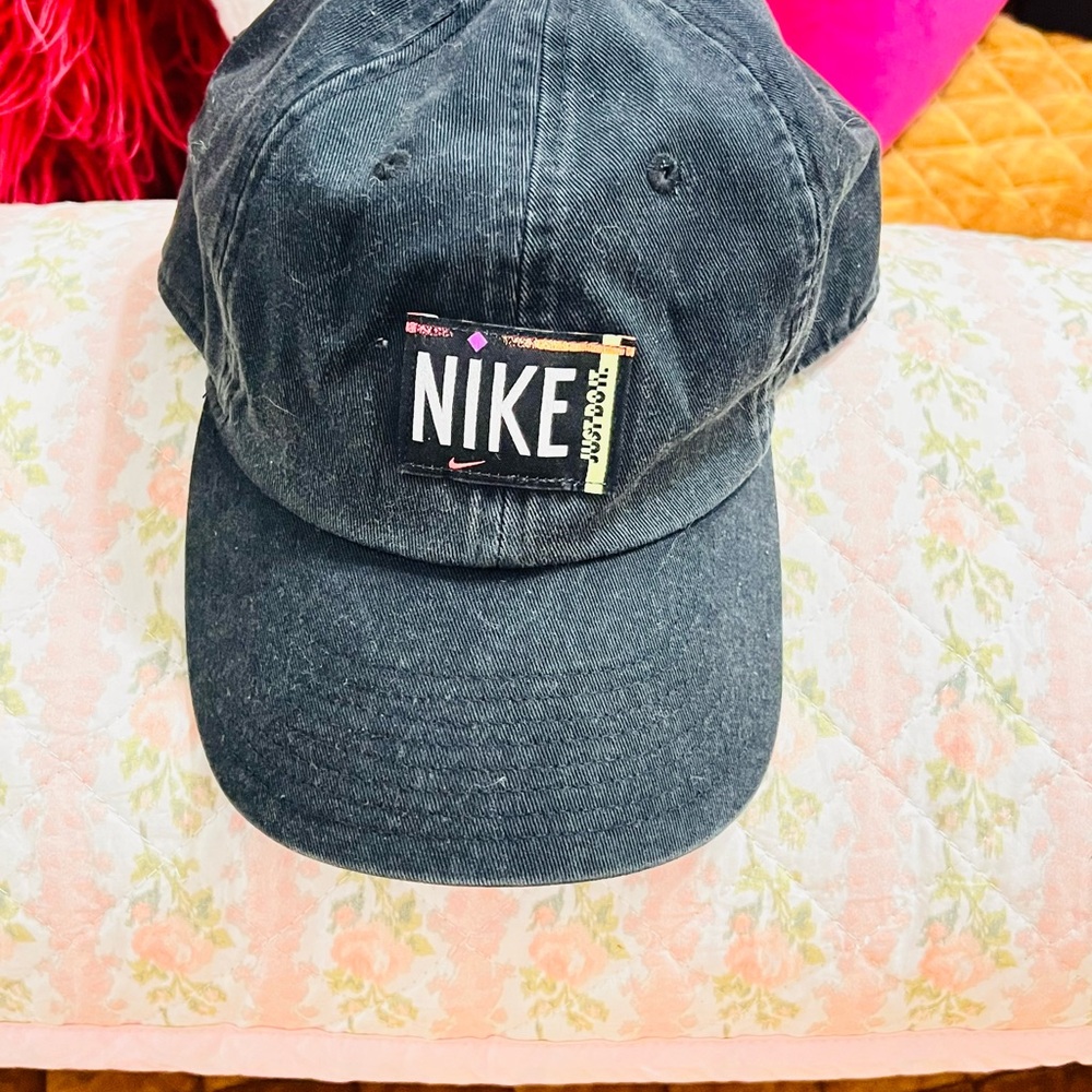 Nike Black Denim Cap